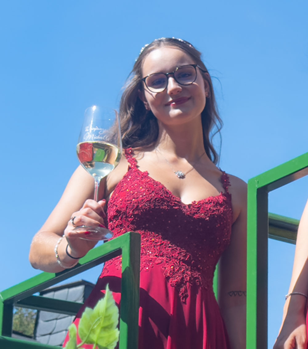 Weinprinzessin Michelle
